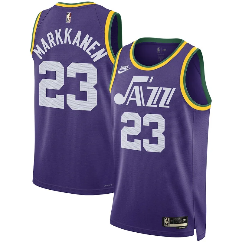 Lauri Markkanen 23 Utah Jazz Jersey 2023/24 Swingman - Classic Edition - Purple