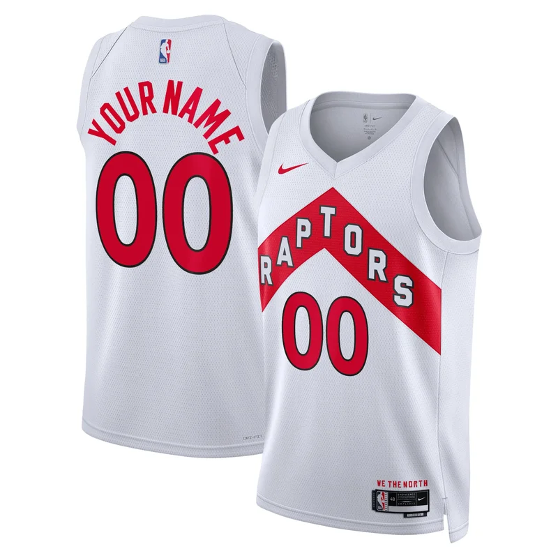 Toronto Raptors Jersey 2021 22 Diamond Swingman Custom - Icon Edition - Red - Image 4