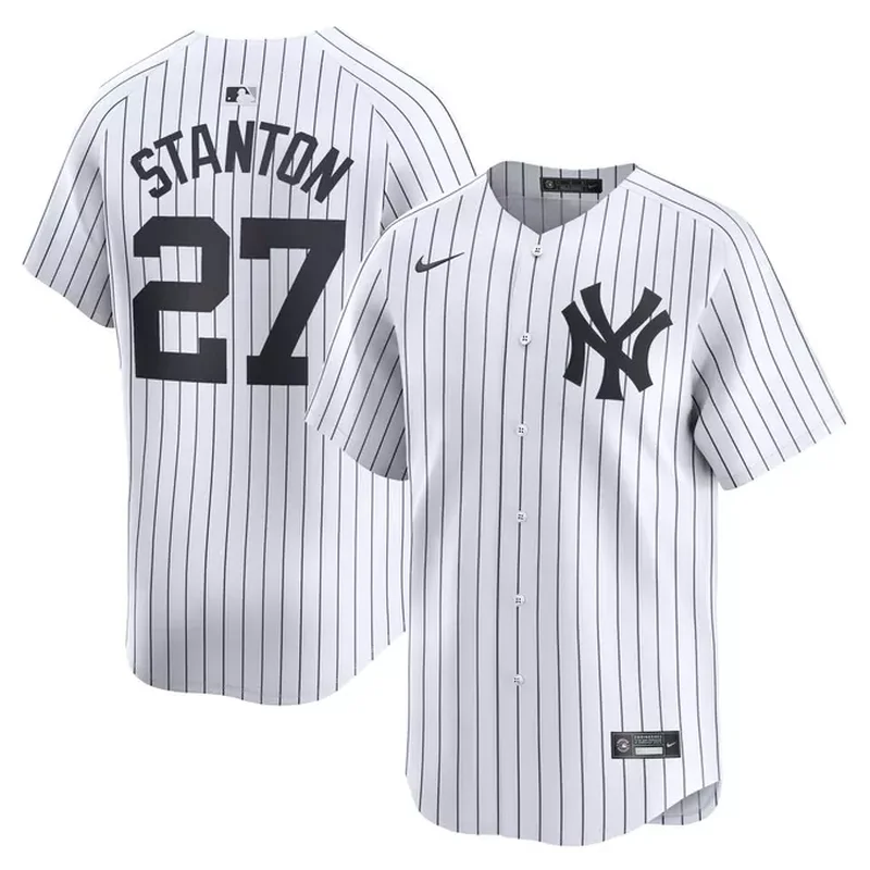 Giancarlo Stanton New York Yankees Home Player Jersey White
