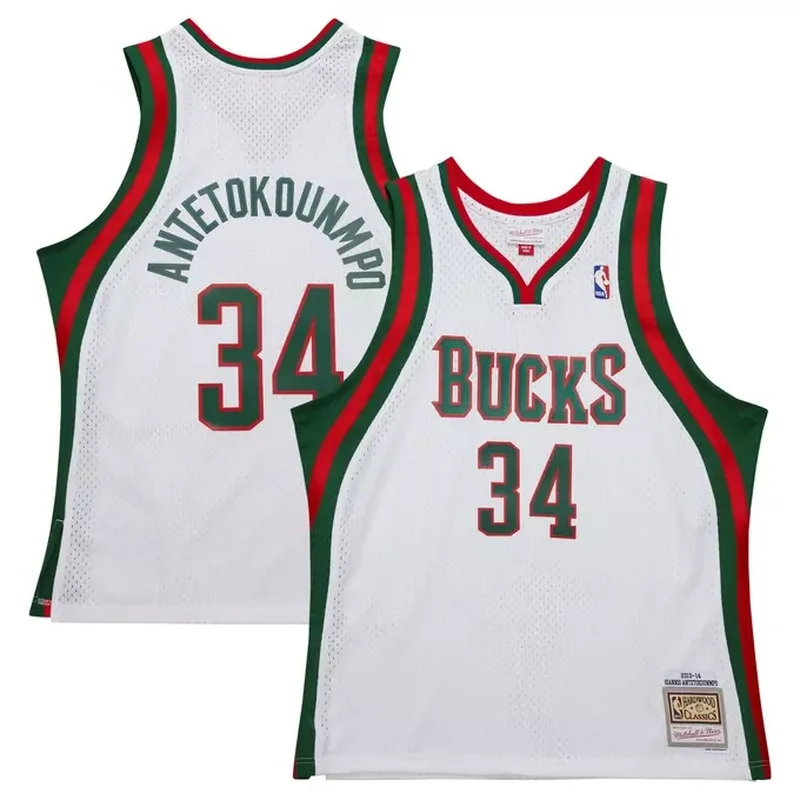 Giannis Antetokounmpo Milwaukee Bucks Jersey Icon Edition Hunter Green - Image 5