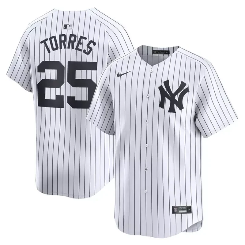 Anthony Volpe New York Yankees Womens Alternate Player Jersey – Navy - Image 3