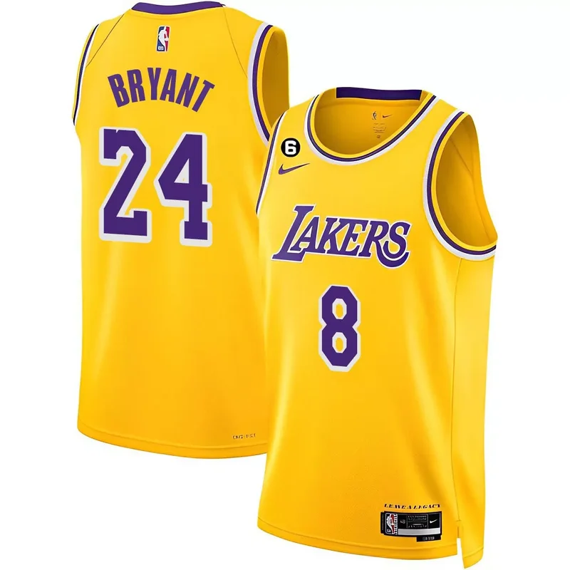 Icon Kobe Bryant los angeles lakers 2023 jersey collection all stitched - Image 2