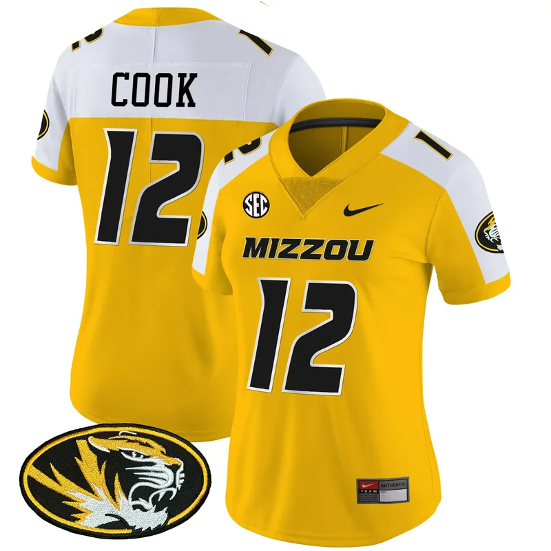 Black Ty'Ron Hopper missouri tigers Gold jersey all stitched - Image 5