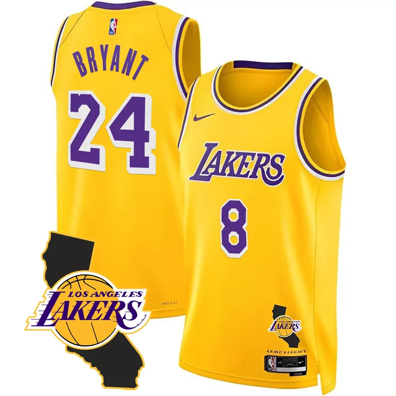 Icon Kobe Bryant los angeles lakers 2023 jersey collection all stitched - Image 3