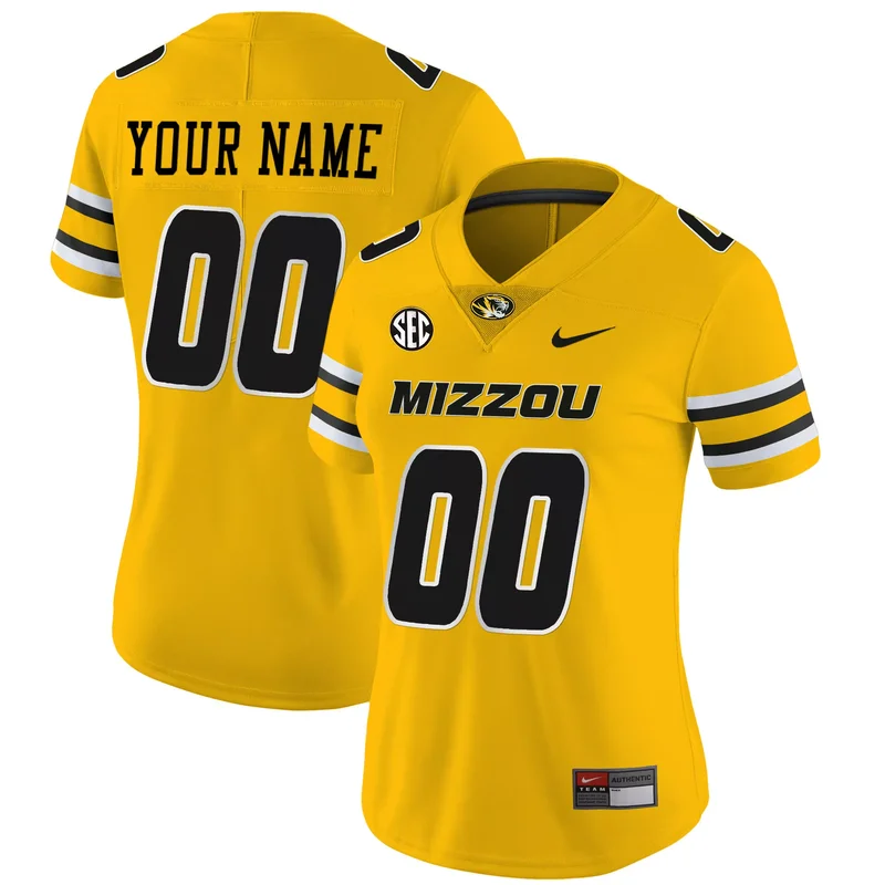 Gold Nick Bolton missouri tigers jersey all stitched - Image 4