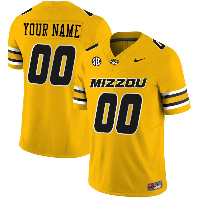 Gold Nick Bolton missouri tigers jersey all stitched - Image 5