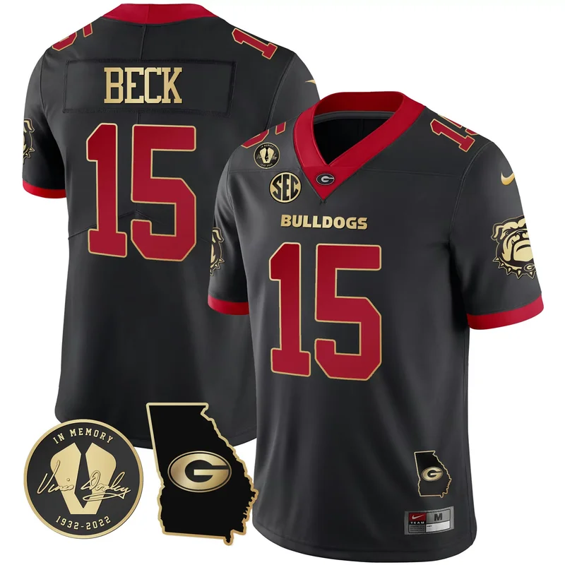 Alternate Nolan Smith georgia bulldogs 2023 jersey georgia map all stitched - Image 2