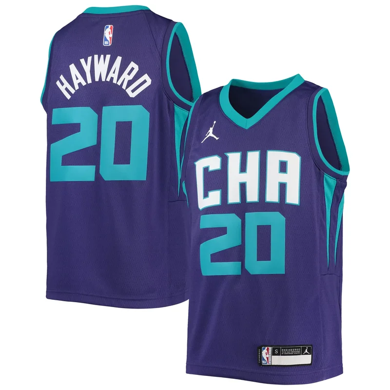 Pj Washington Charlotte Hornets 2019 NBA Draft First Round Pick Fast Break Jersey Teal Icon 2019 - Image 5