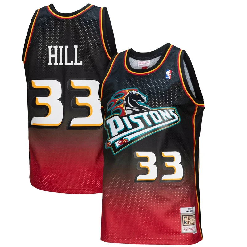 Isaiah Thomas Detroit Pistons 75th Anniversary 1982-83 Hardwood Classics Jersey - Gold NBA - Image 2