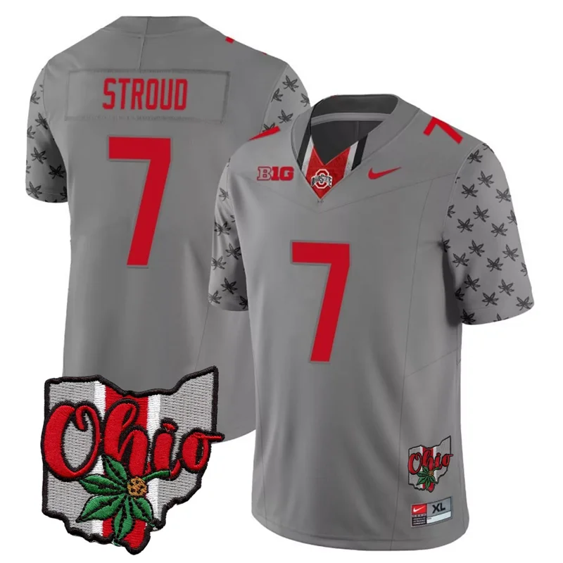 Black Gold TreVeyon Henderson ohio state buckeyes Gold jersey all stitched - Image 2