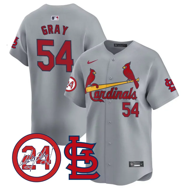 Gray Sonny Gray st. louis cardinals memorial jersey all stitched