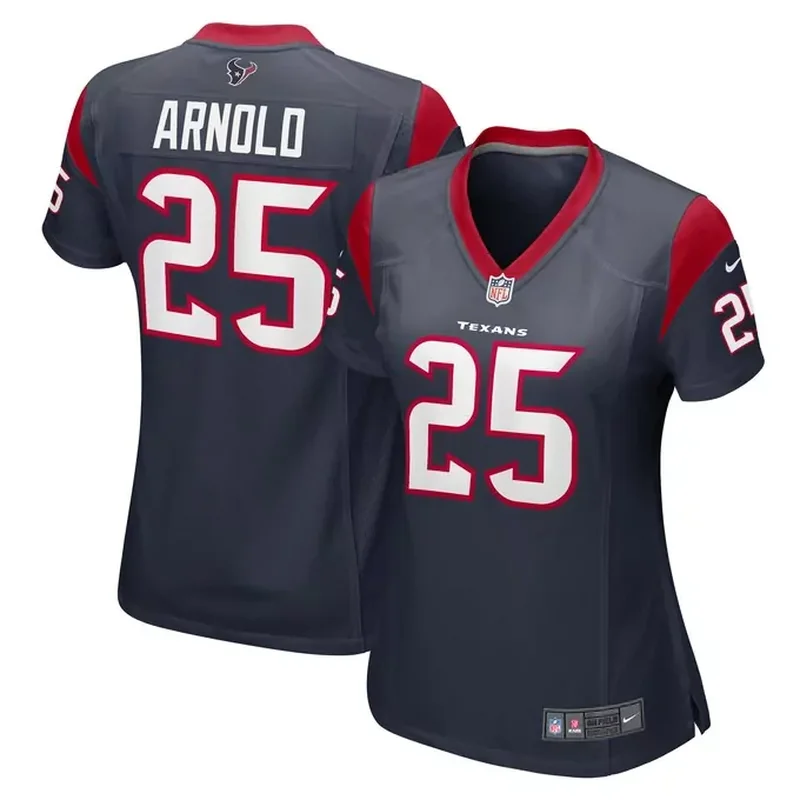 David Carr Houston Texans Womens Game Retired Player Jersey Navy - Image 5