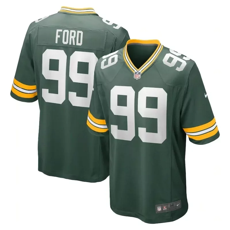 Green Bay Packers #85 Tucker Kraft Green Stitched Game Football jersey - Image 4