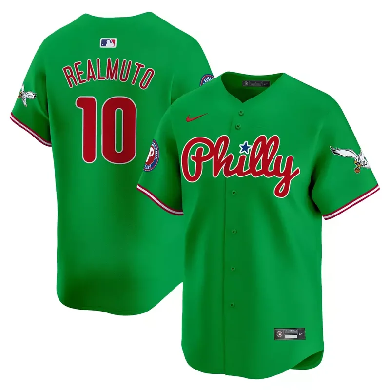 Green Bryce Harper Phillies Eagles Vapor Premier Limited Jersey All Stitched - Image 5