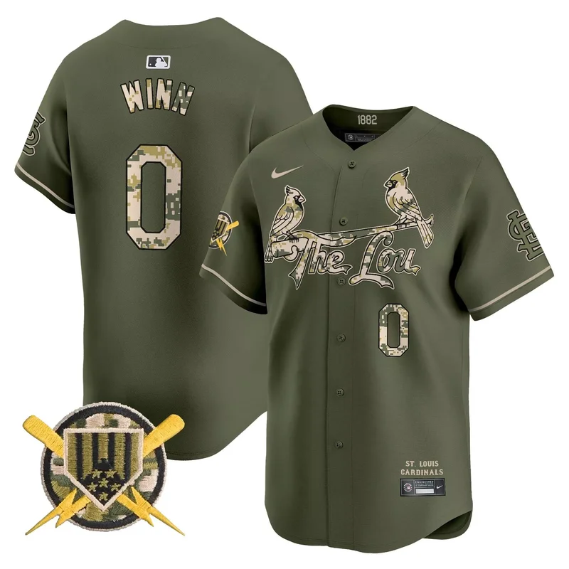Black Gold Team st. louis cardinals 2024 City connect jersey all stitched - Image 5