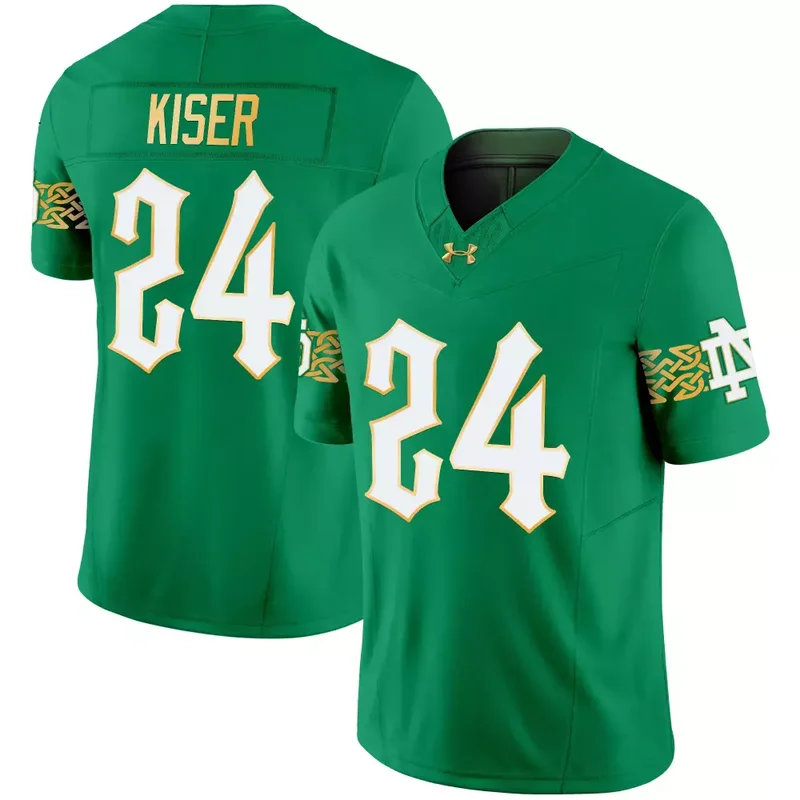 Green Rylie Mills Notre Dame Fighting Irish 2024 Vapor Limited Jersey V2 All Stitched - Image 3