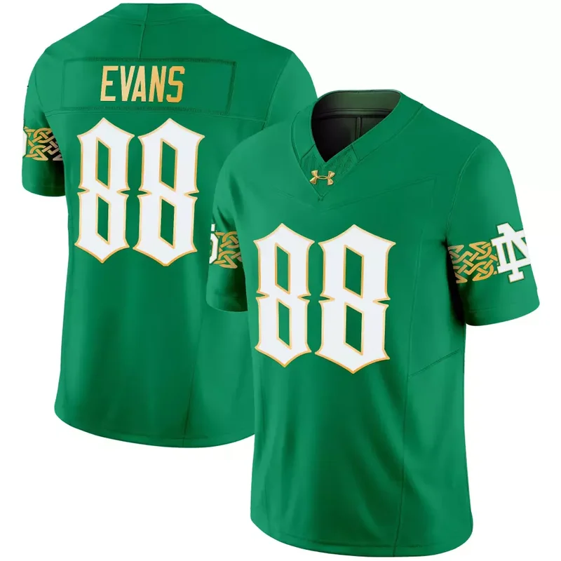 Green Rylie Mills Notre Dame Fighting Irish 2024 Vapor Limited Jersey V2 All Stitched - Image 2