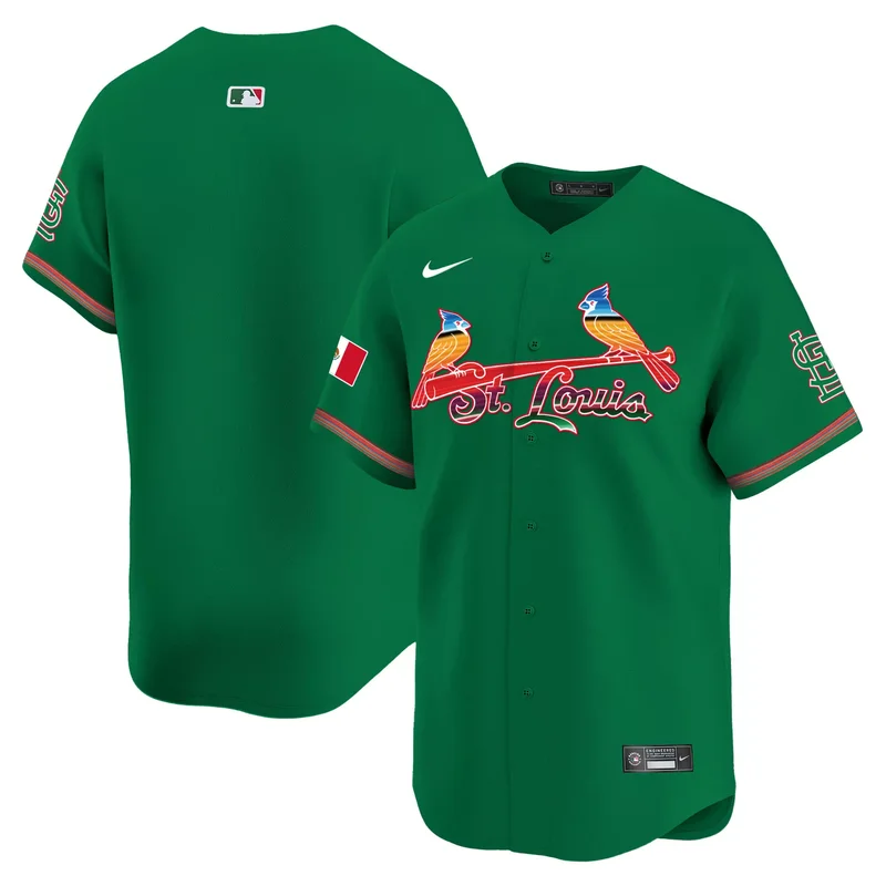 Black Team st. louis cardinals mexico jersey all stitched - Image 4