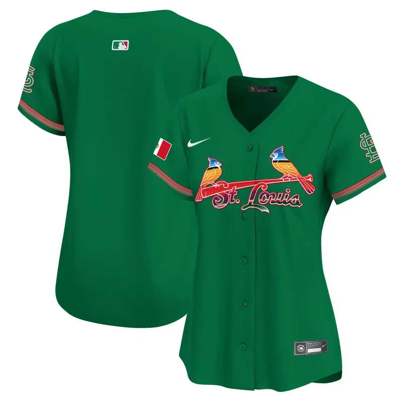 Black Team st. louis cardinals mexico jersey all stitched - Image 2