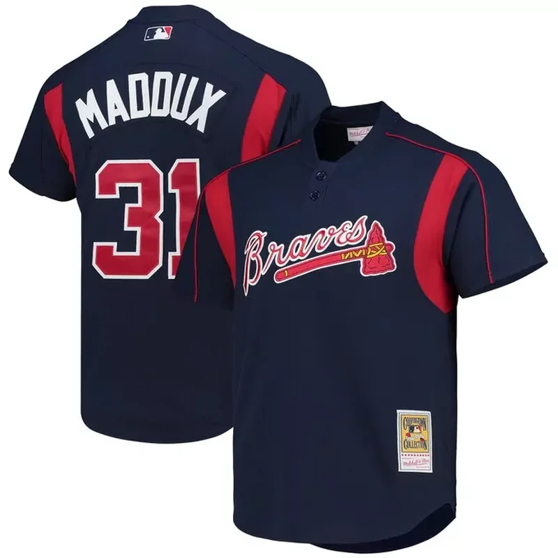 AJ Smith-Shawver Atlanta Braves Home Player Jersey – White - Image 4