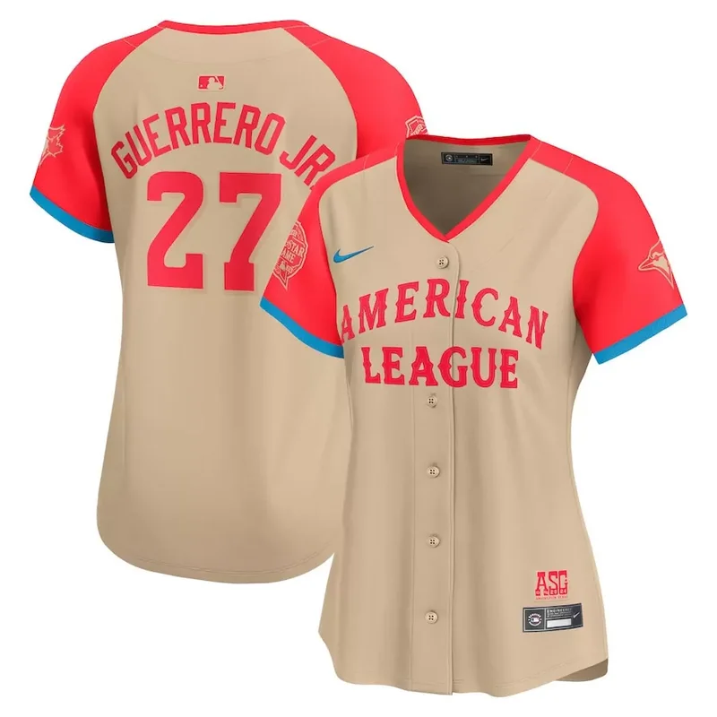 Guerrero Jr. Toronto Blue Jays american league 2024 all star game jersey cream