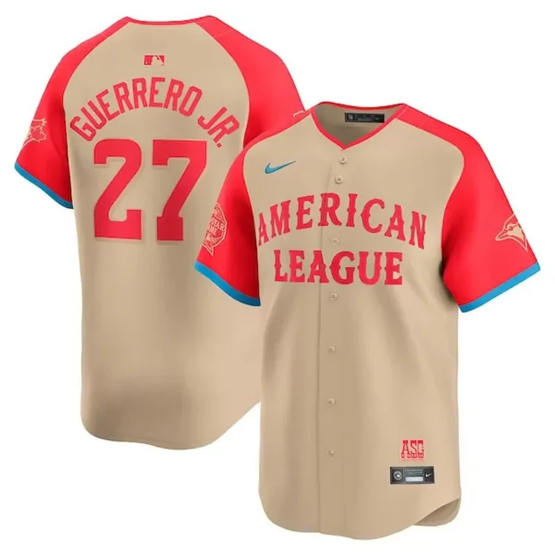Guerrero Jr. Toronto Blue Jays american league 2024 all star game jersey cream - Image 2