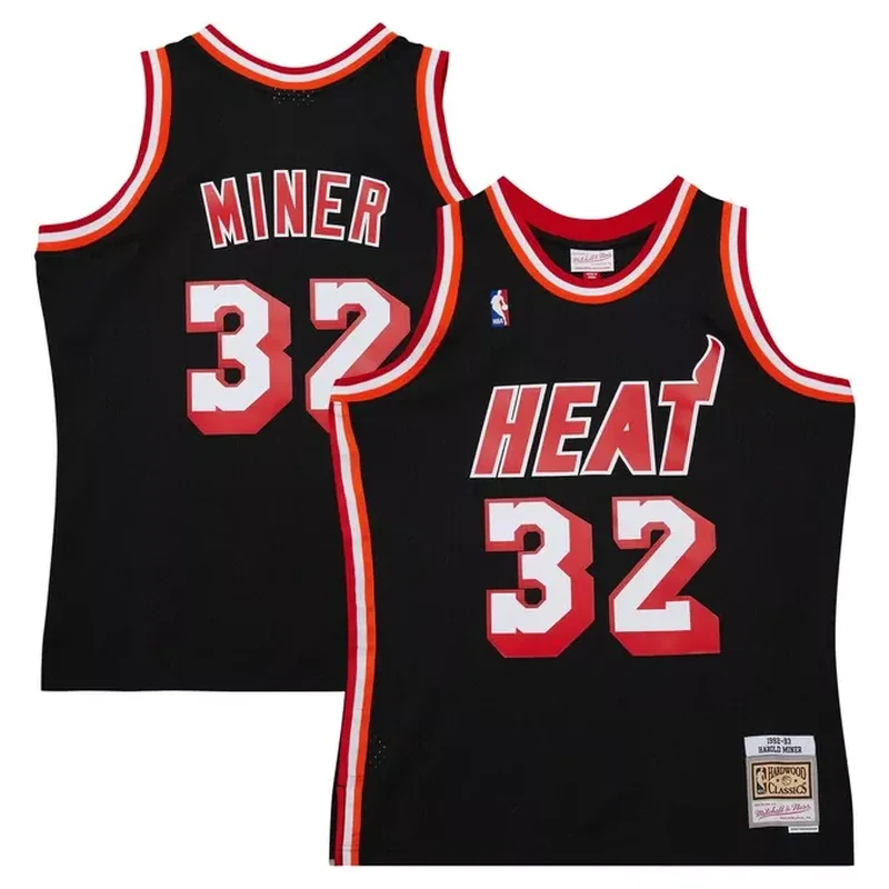 Tyler Herro Miami Heat Fast Break Jersey Black Icon Edition - Image 2
