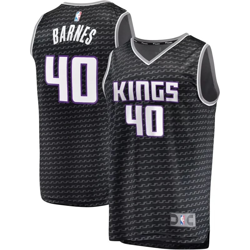 Buddy Hield Sacramento Kings Jordan Brand 2020/21 Jersey - Statement Edition - Black NBA - Image 4