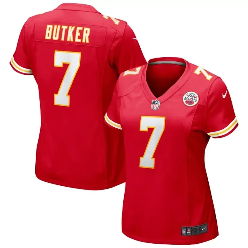 Travis Kelce Kansas City Chiefs Womens Game Jersey Red - Image 4