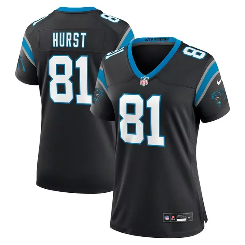 Carolina Panthers Classic Elite Custom Jersey Blue - Image 2