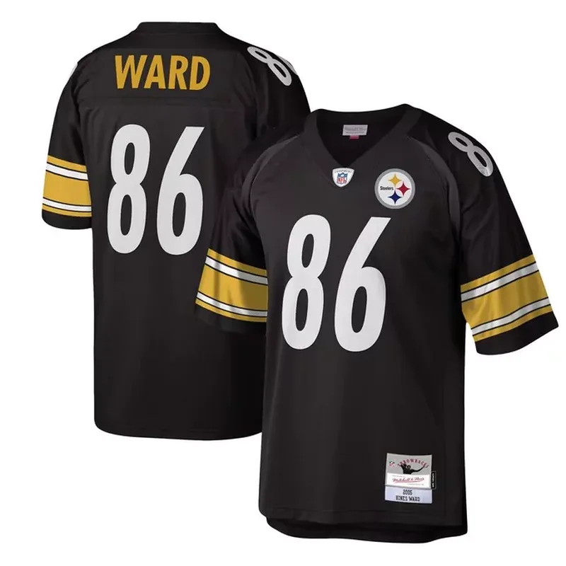 Jack Lambert Pittsburgh Steelers Legacy Jersey Black - Image 2