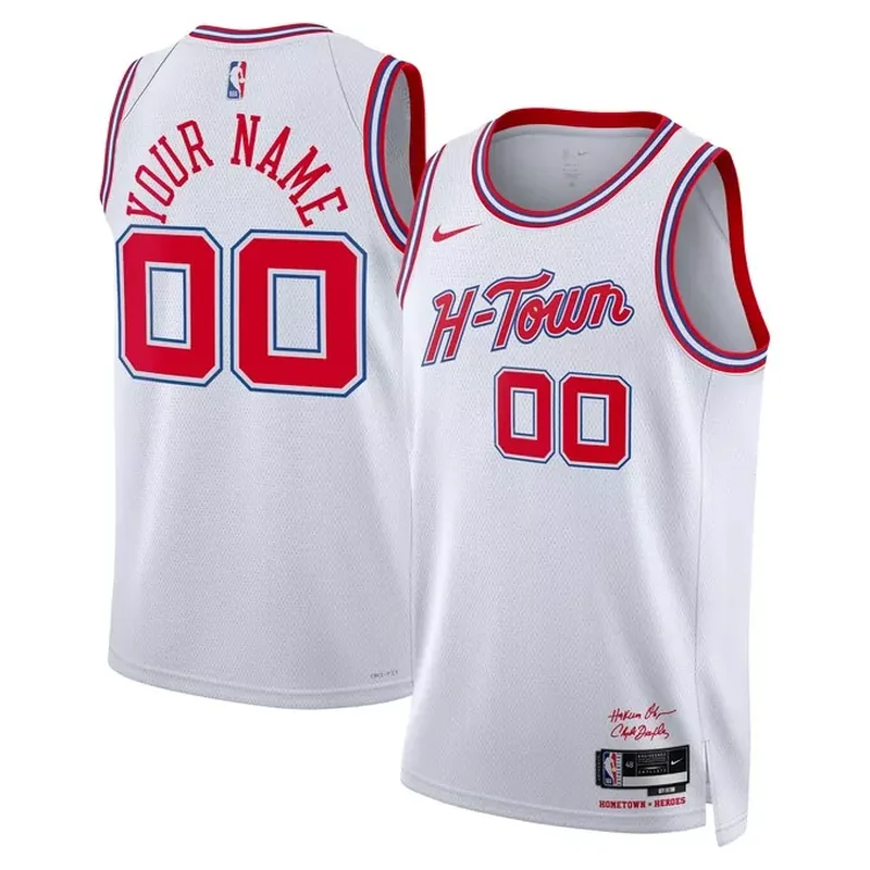 Fred VanVleet Houston Rockets Fast Break Player Jersey Association Edition White - Image 4