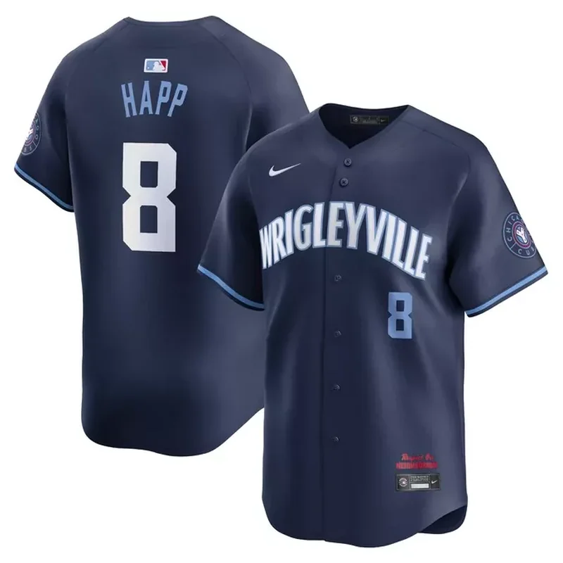 Seiya Suzuki Chicago Cubs City Connect Player Jersey Navy - Image 3