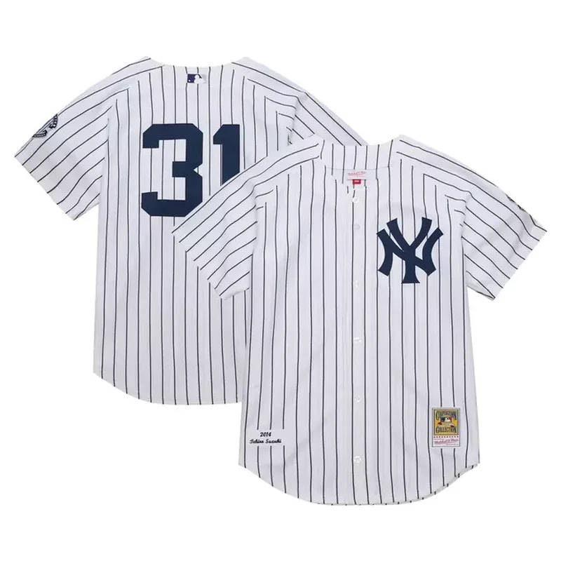Giancarlo Stanton New York Yankees Home Player Jersey White - Image 5