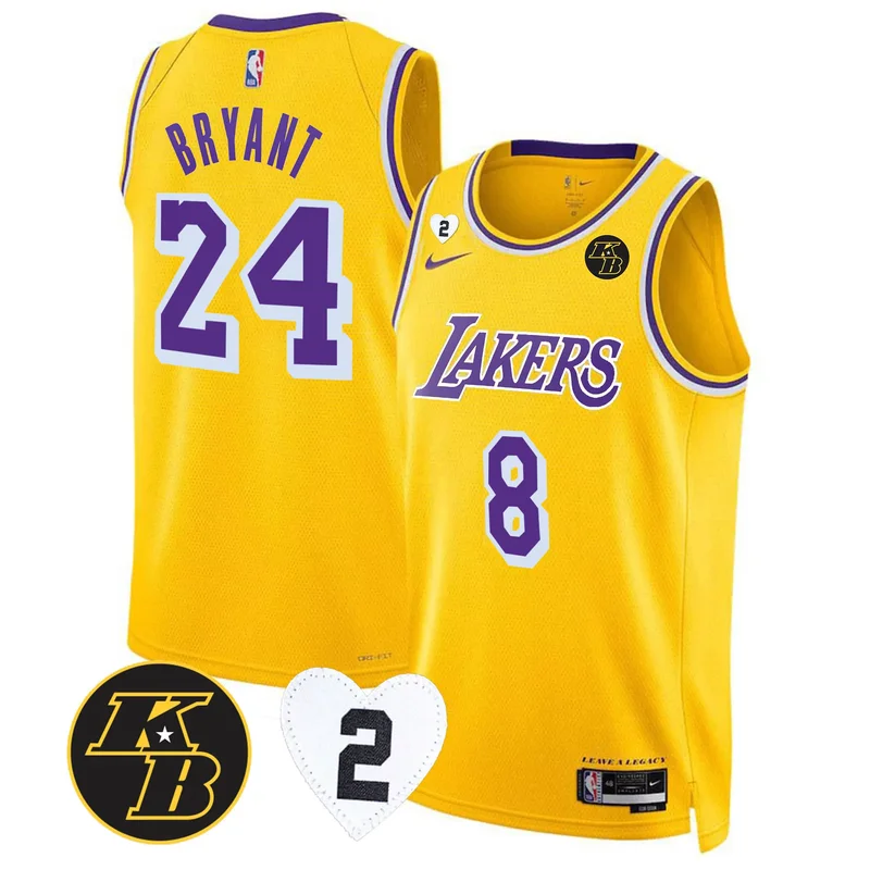Icon Kobe Bryant los angeles lakers 2023 jersey collection all stitched