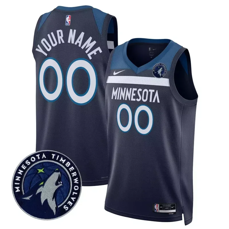 Icon Minnesota Timberwolves Swingman Custom Jersey V2 All Stitched