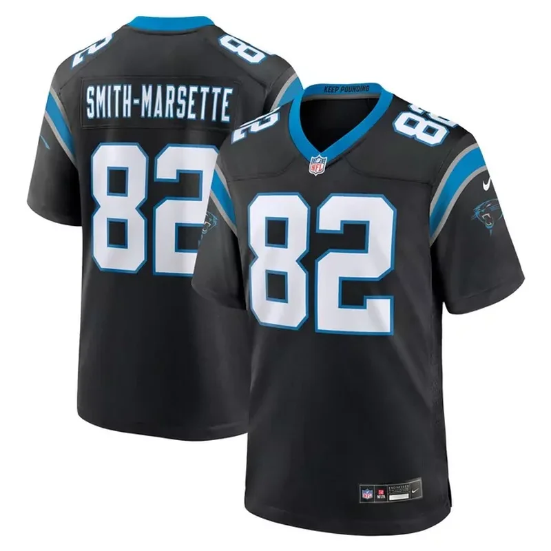 Damiere Byrd Carolina Panthers Game Player Jersey Black - Image 5