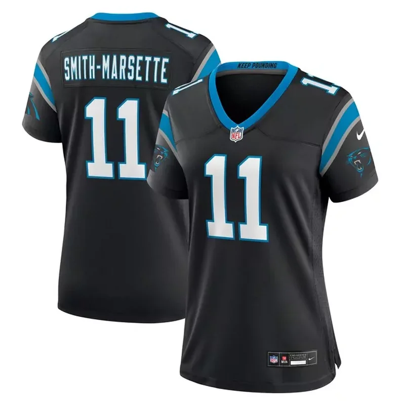 Shy Tuttle Carolina Panthers Womens Game Player Jersey Black - Image 2