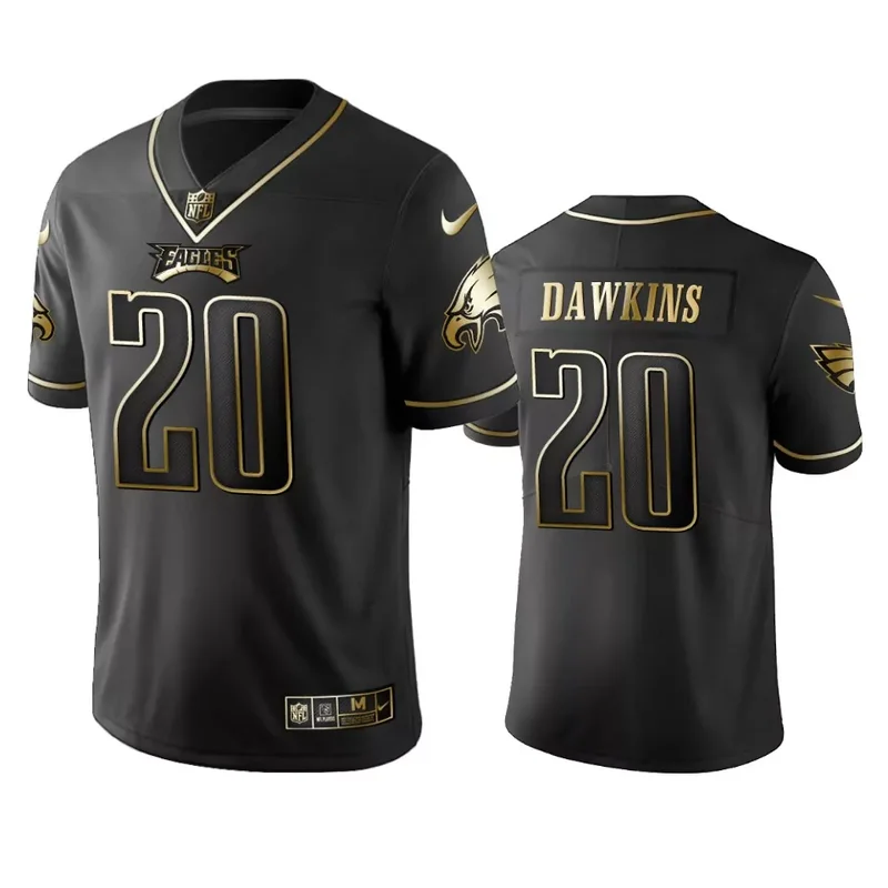 Philadelphia Eagles #11 Brown NFL White Jersey - Image 5