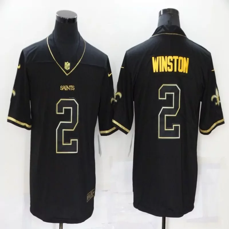 New England Patriots #11 Edelman NFL Black Gold American Flag Jersey - Image 2