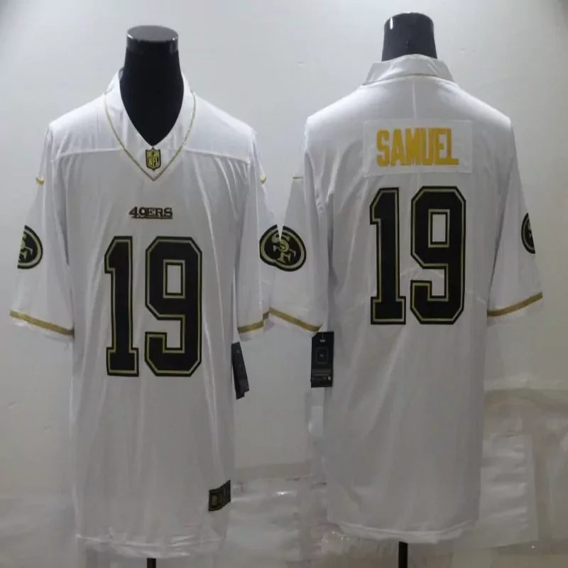 San Francisco 49ers #19 Samuel NFL White Jersey