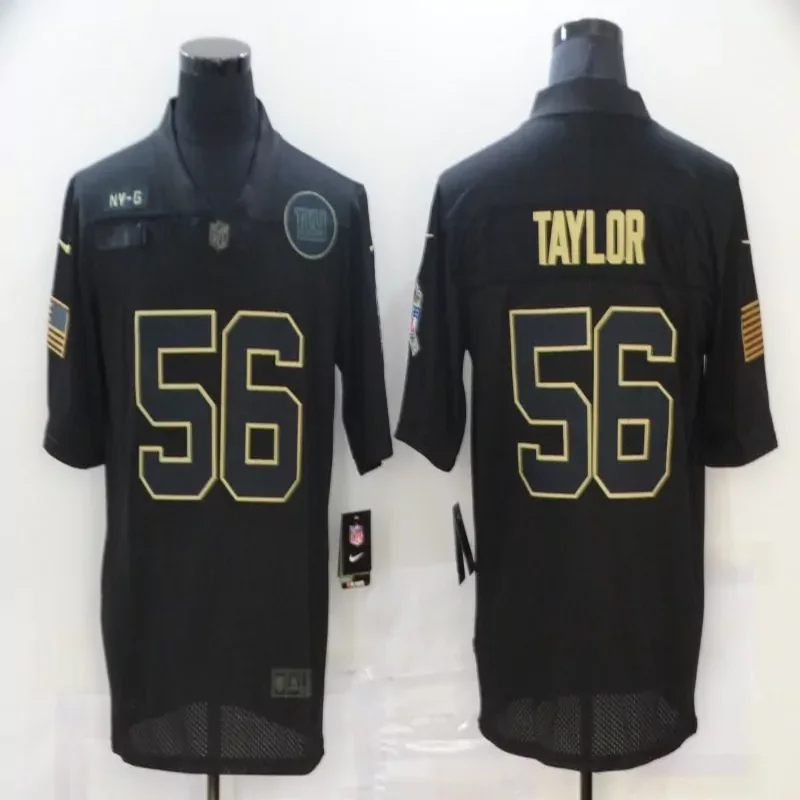 New York Giants #56 Taylor NFL Camouflage Jersey