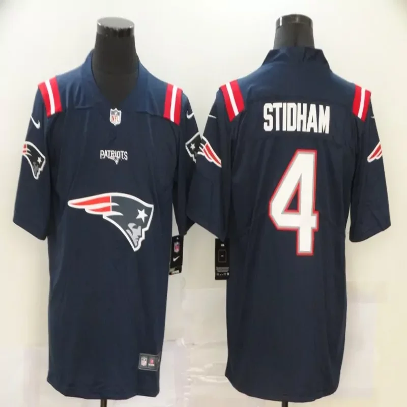 New England Patriots #1 Newton NFL Black Jersey - Image 4