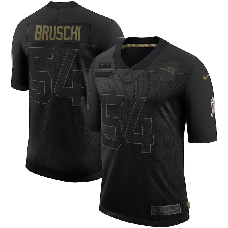 New England Patriots #13 Thomas NFL Black Jersey - Image 2