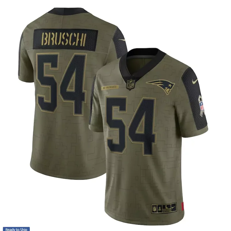 New England Patriots #13 Thomas NFL Black Jersey - Image 3