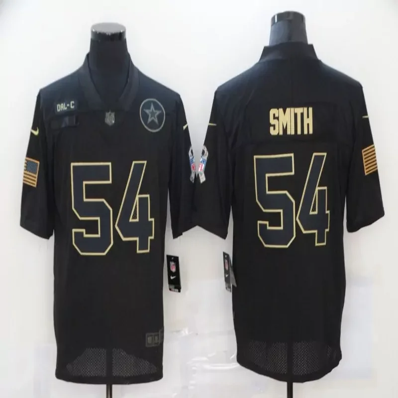 Dallas Cowboys #22 E.Smith NFL Camouflage America Flag Jersey - Image 2