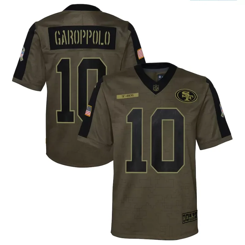 San Francisco 49ers #7 Kaepernick NFL Black Jersey - Image 4