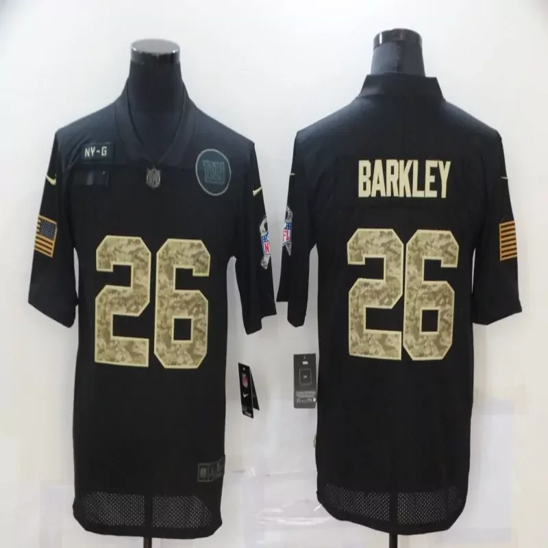 New York Giants #26 Barkley NFL White Jersey - Image 2