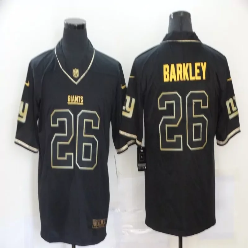 New York Giants #26 Barkley NFL White Jersey - Image 3