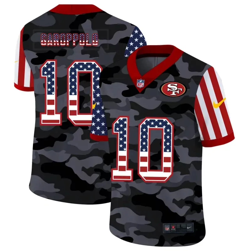 San Francisco 49ers #7 Kaepernick NFL Black Jersey - Image 5